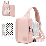 MYHOZEE 2 in 1 Sling Crossbody Bags for Women Nylon Diaper...