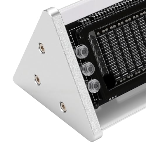 Analyseur de spectre audio VFD Bluetooth 5.0 avec double entrée AUX et télécommande - 7