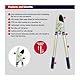 Spear & Jackson 8290RS Razorsharp Advance robuste Teleskop-Ratschen-Amboss-Astschere