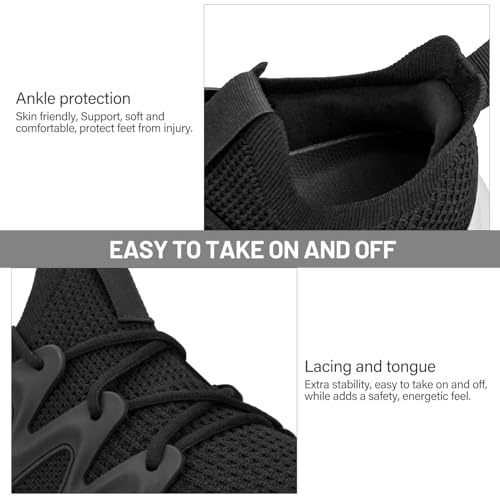 Image of Pujcs Women Shoes Lightweight Tennis Shoes Non Slip Gym Workout Shoes Breathable Mesh Walking Womens Sneakers