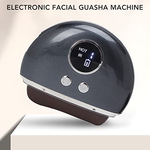 Guasha, máquina de guasha eletrônica facial, máquina de guasha aquecida, recarregável, escultura, vi