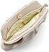 QIRACHIC Beige Women Clutch Bag Dressy Formal Handbag Pleated PU Clutch Purse Detachable Chain Crossbody Bag