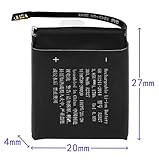 SHAWOROCE Battery A2327 Compatible with Apple iWatch Watch Series 6 S6 44mm GPS + Cellular A2292 A2294 A2376 Rechargeable Li-Ion Li-Polymer Battery 3.85V 303.8 mAh (S6-44mm-A2327) - Image 4