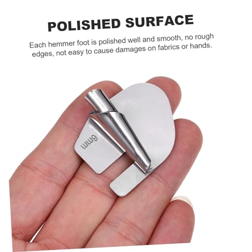 6 Pies Prensatelas para Máquina de Coser Rolled Hemmer miniatura 6