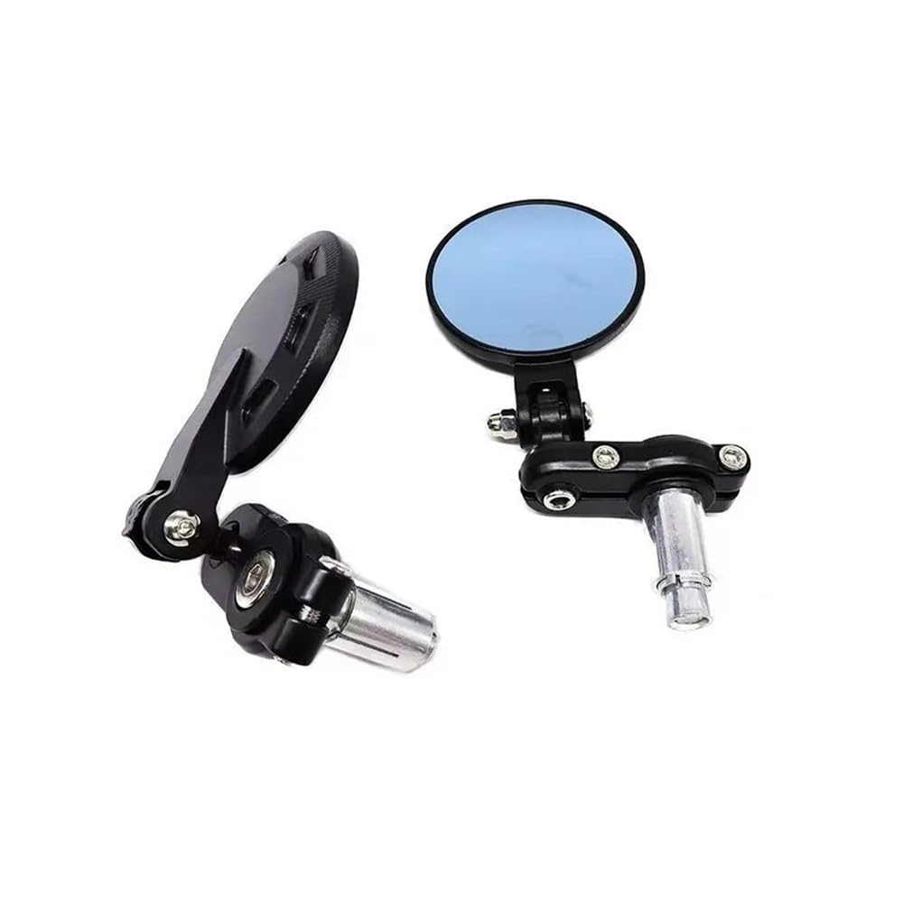 motos Miroir vélo Moto Rétroviseurs Latéraux Ronds À Embout Guidon Pour Keeway K-Light Pour Keeway Superlight 125