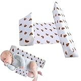 Breathable Pillow, Comfortably Adjustable 45 Degrees,Wedge Removable and Washable Breathable Bedding Set for Everyday use (Bear)