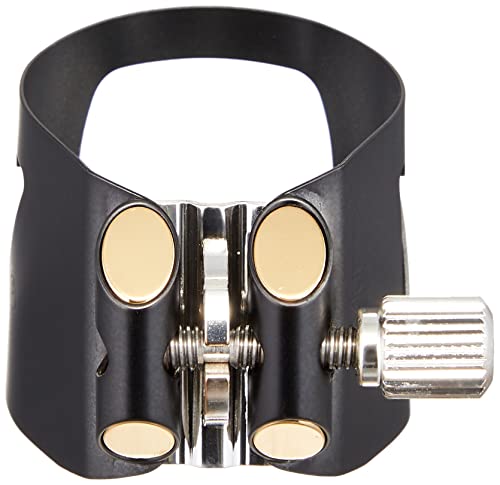 Vandoren B Flat Bass Clarinet Mouthpiece, 3 Interchangeable Pressure Plates for Sound Adjustment Double-Track Screw Mechanism - Image 2