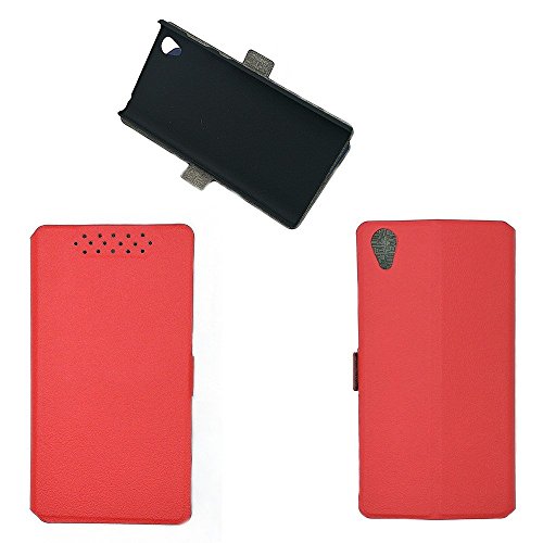 QiongniAN Coque pour Sony Xperia XA Ultra F3216 F3211 F3212 F3213 Coque Housse Etui Cover Red