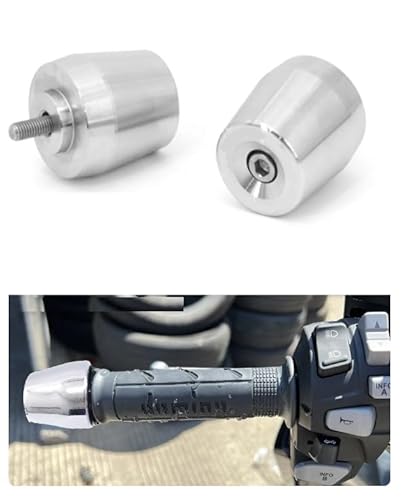 Pesos De Guidão Pcx 150 Grande Cromado Fan Titan Cargo 125 150 160 Todas (Par) (CROMADO)