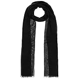  Passigatti Schal Damen, women caviar,ca.40x180,Schwarz Damen