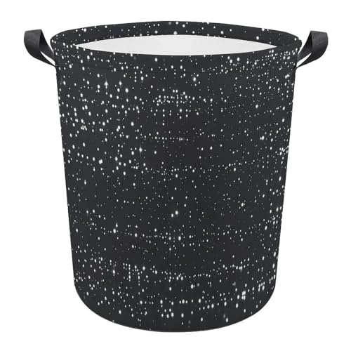 Grand panier à linge imperméable noir de qualité supérieure