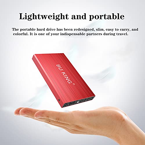 BU KING USB 3.0 externe harde schijf 500G HD harde schijf 2.5" extern opslagapparaat Flash Drive PS4 TV zwart - Image 8