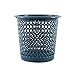 kosz na śmieci w kuchni Kosz na śmieci Hollow Hollow Made Paper Basket Kuchnia Łazienka Budynek Duży Office salon Kosz na śmieci Kosz na śmieci (Color : Blue)