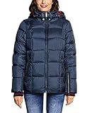 jacken größe Die warme Outdoorjacke mit der sportlich-femininen Steppung besticht durch frische Streifendetails am Ärmel und durch die eingesetzte Steppung am Rücken
