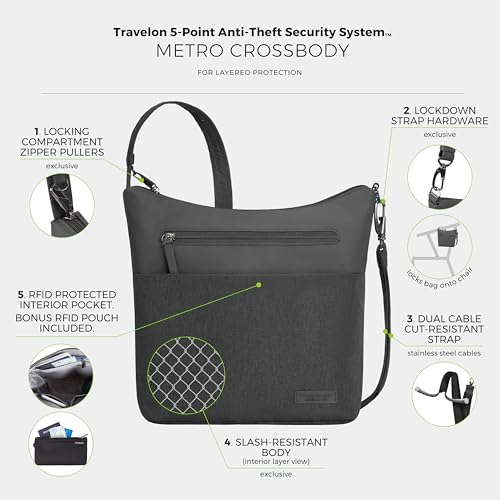 Image of Travelon Anti-theft Metro Crossbody