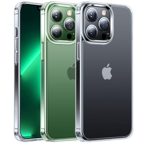 TORRAS 360 Magnetic Stand for iPhone 13 pro max Case, [Fit for MagSafe] [Military-Grade Protection] Clear Slim Case for iPhone 13 pro max, Clear, Ostand O3 Fitness Series