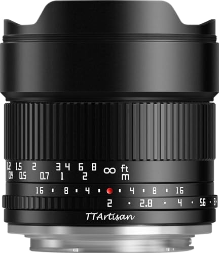 Image of TTArtisan Fuji X Mount 10 mm F2.0 Black