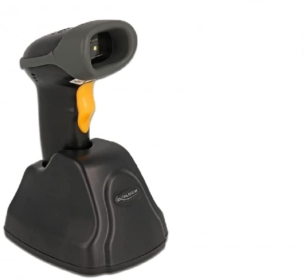 Delock Barcode-Scanner tragbar 200 Scans/Sek. decodiert RF2,4 GHz