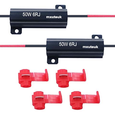 mxuteuk 50W Car Load Resistors Cover