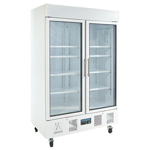 Polar CD984 vetro doppio display porta frigo, 944 l