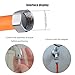 Faucet Extension Tube,Rotatable Extender Hose,Bendable Water Tap Pipe,Splash Proof Mouth,Kitchen Bathroom Garden Tool,Adapter Compatible with Diameter of 13-25mm(0.5-1.0inches),Length of 17.7in/45cm