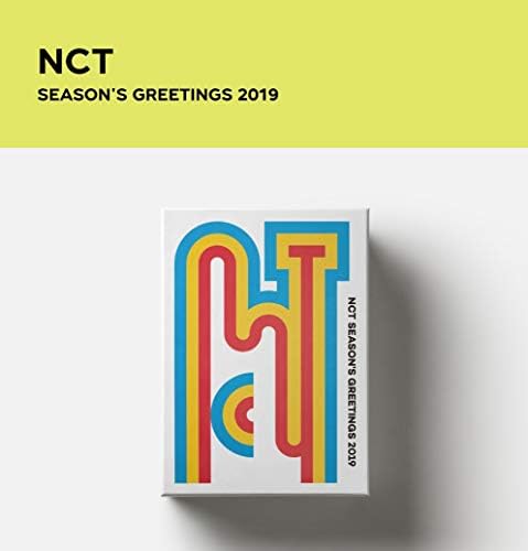 Amazon Com 2019 Nct Season S Greetings 2calendars Dvd Diary 18on Pack Posters Sticker Extra Photocards Set Office Products