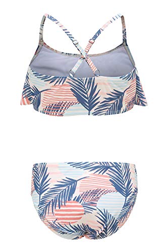 Image of Girls Two Piece Swimsuits Rainbow Bikini Sets Adjustable Strap Bathing Suits