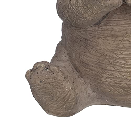 Okjhfd 3 Kind Resin Statue Elephant Figurine Cute Crafts Ornament For Home Decor Garden Outdoor Decoration (12X12X10Cm/4.72X4.72X3.94In) (Size2)(Size3) #TOP6