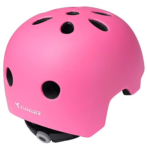 image for corki Upgraded Skateboard Helmet CPSC Certified,Comfortable Kids Bike 