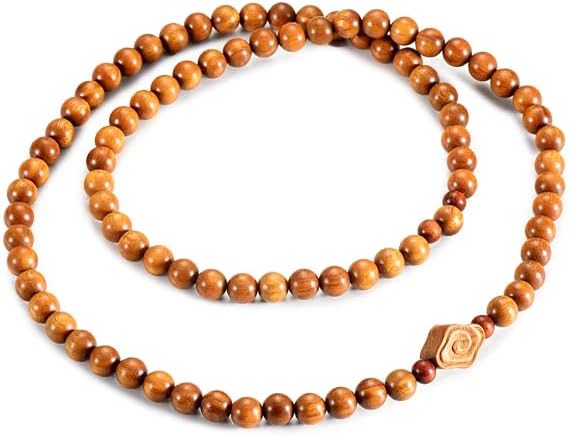 TAN MUJIANG Sandalwood Bead Bracelet Handmade Bracelet for Women