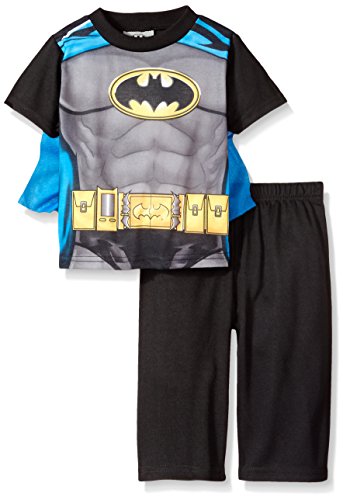 DC Comics - Conjunto de 3 Piezas para bebé, Negro, 18 Meses