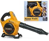 WishaLife Leaf Blower Toy for Kids – Kids Leaf Blower Pretend Construction Tool with Sounds and Blows Real Air, Toy Leaf Blower - Outdoor Cleaning Toys Set for Toddlers Boys Girls Ages 3 and Up