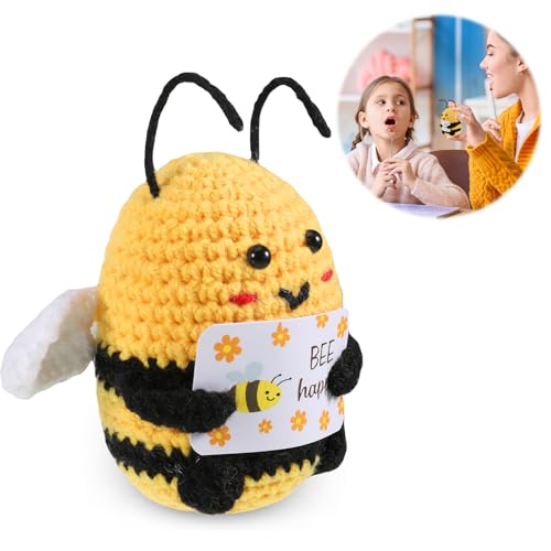 iewrtcin Glücksbringer Biene, Potato Pocket Hug Geschenk, Biene...