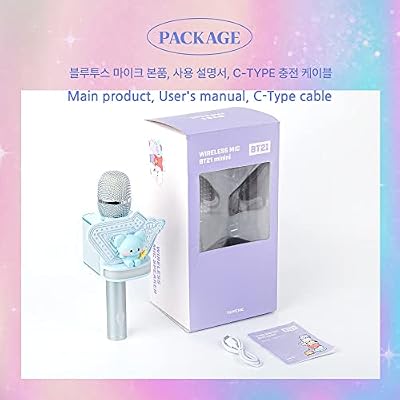 BT21 Minini Bluetooth Wireless Mic & Speaker 2022 Ver (KOYA)