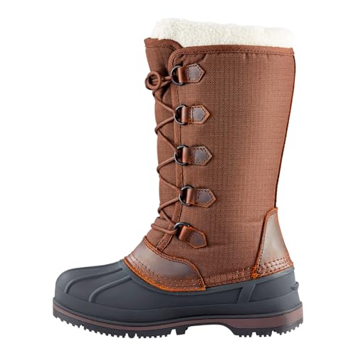 Baffin Women's OTTAWA Waterproof Insulated Tall-Height Lace-Up Snow Boots, Leather & Nylon Upper, Flexible Polar Rubber Base2