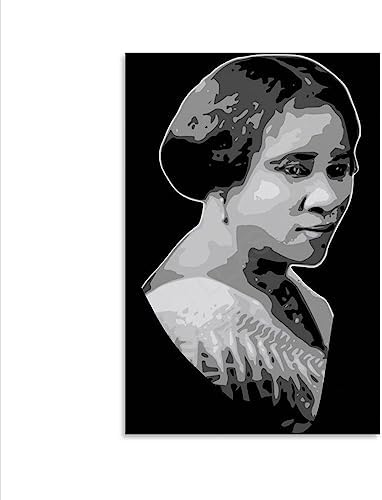 TOYOCC CJ Walker Black History Political And Social Activist Motivational Quote Portrait Vintage Drawing Ar Canvas Poster Bedroom Decor Office Room Decor Gift Unframe-style 08x12inch(20x30cm)