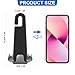 Wiojided 2PCS Car Seat Headrest Hook, Premium Car Back Seat Hooks, Universal Vehicle Hanger Storage Organizer – Black Leather and Double Wide Metal Design, for Purses, Bags, Phones, Grocery