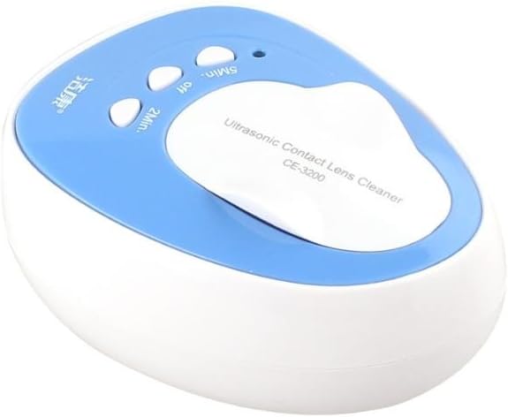 Kowellsonic CE-3200 Mini Ultrasonic Contact Lens Cleaner Kit Daily Care Fast Cleaning New (Label)-Blue : Health & Household