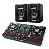Standalone DJ and Enhanced Studio - Numark Mixstream Pro+ with M-AUDIO BX4 monitors for versatile production Wireless Standalone DJing - Mix music from anywhere using Wi-Fi, no laptop needed for performance Upgraded Studio Monitors - BX4 speakers pro...