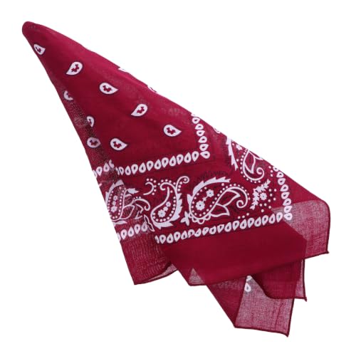 Image of Motique Accessories Extra Large Paisley Bandana 27x27 Inch