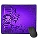 Produktbild Benutzerdefinierte Office-Mauspad,Abstrakter lila Hintergrund mit Ornamenten, Anti-Rutsch-Gummibasis Gaming Mouse Pad Mat Desk Decor 9.5 "x 7.9"