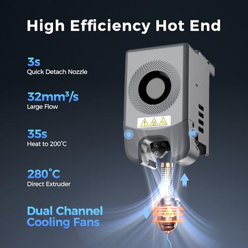 Image of FLASHFORGE Adventurer 5M 3D Printer,Support PLA-CF,Print Size 220x220x220mm | 600mm /s Max High-Speed,CoreXY & Auto Bed Leveling,280C Direct Extruder,3s Detachable Nozzle,DIY AD5M Enlcosure,App Control