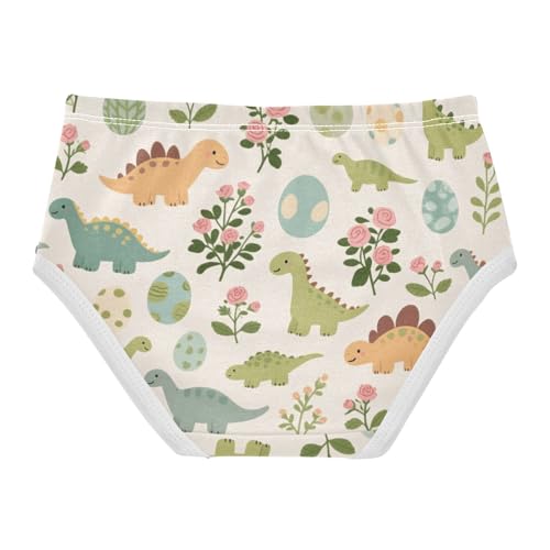 Girls' Underwear Dinosaur Dino Toddle Brief Panties 2-8 Years 203006932