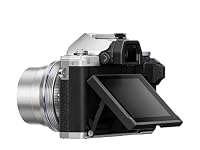 Olympus OM-D E-M10 Mark IV Micro-Four-Thirds-Systemkamera-Kit, 20 MP Sensor, 5-Achsen-Bildstabilisation, leistungsstarker AF, Wi-Fi, Silber inkl. M.Zuiko Digital ED 14 42mm F3.5 5.6 EZ Pancake Silber – Ansicht 3