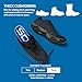 SOLE Performance Thick Insoles - Custom Moldable Orthotic Support for Any Arch Type, Plantar Fasciitis Relief - Mens Size 8/Womens Size 10, 1 Pair