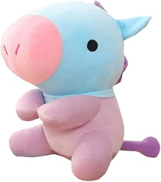 Bangtan Boys Plush Toy for BTS Goods, Hand Plush Toy for Bangtan Boys Keychain, Mini Plush, Sitting, Cute, Korean Goods, kpop Entertainer Goods MANG, 25CM