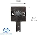 Supplying Demand WE4M519 WE4M315 Remplacement de l'interrupteur rotatif de démarrage pour le séchage des vêtements