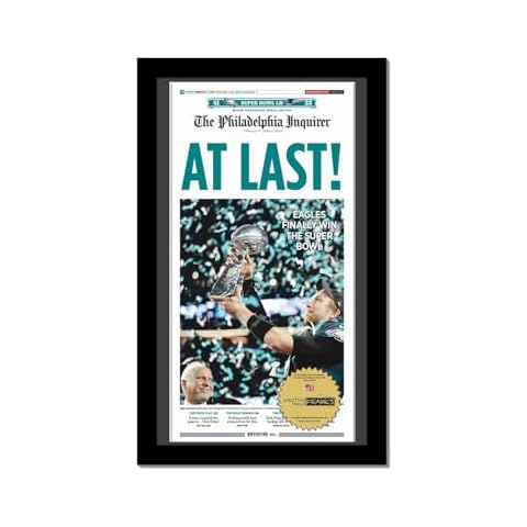 Creative Picture Frames 14" x 24" Newspaper Frame with Mat, Holds 11" x 22" Media or 14" x 24" without Matting, Article Cover Frame with Hanging Hardware, Black Mat, 1 Count Cover