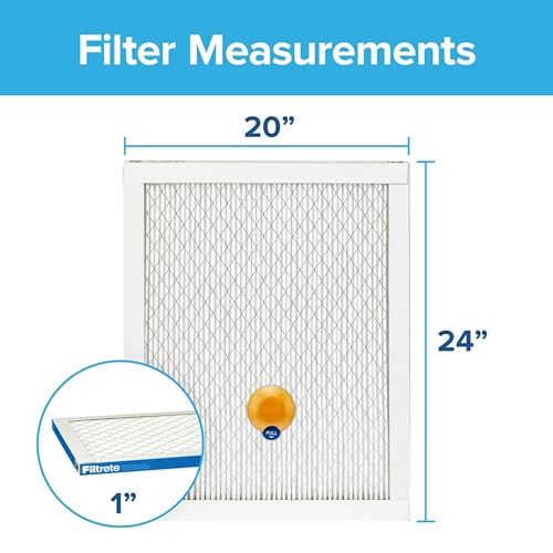 Filtrete S-UT26-2PK-1E 20X24X1 Smart Air Filter, Mpr 1900 Merv 13, 1-Inch Premium Allergen, Bacteria And Virus Air Filters thumb #3