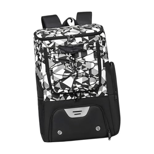 Mochila para pelotas de baloncesto tela Oxford flexible para balones de fútbol